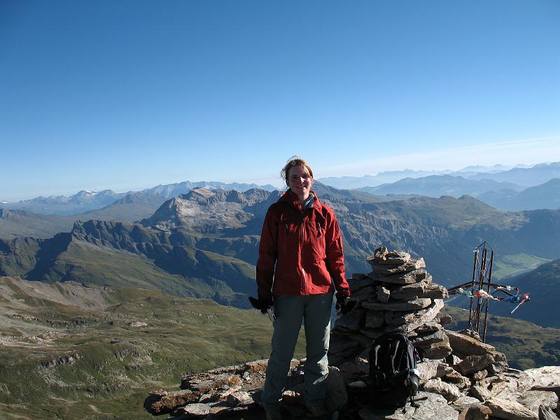 20070805_tambo_michi 001.jpg - On the summit - all alone
